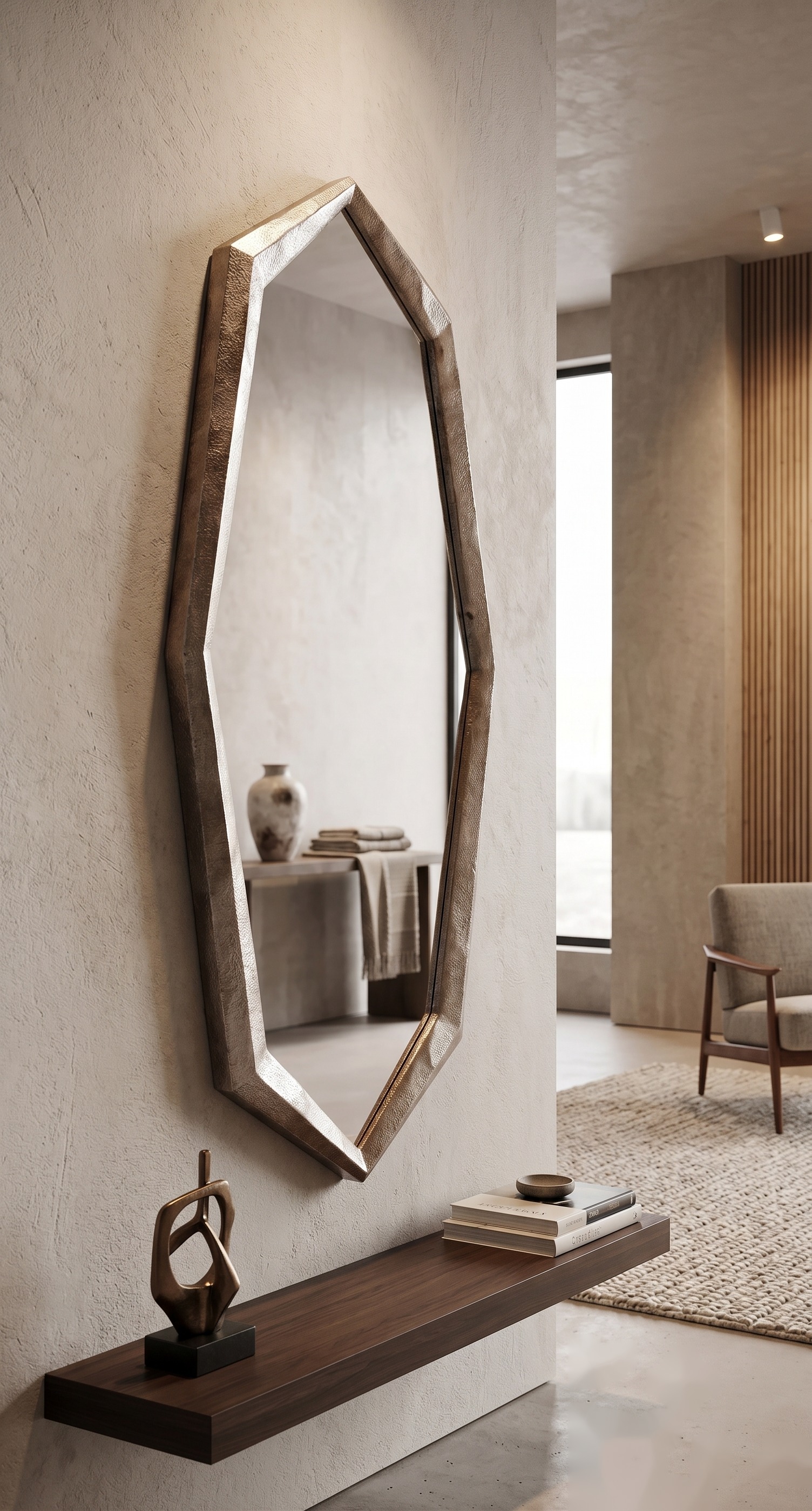 Apex Geometric Full-Length Mirror