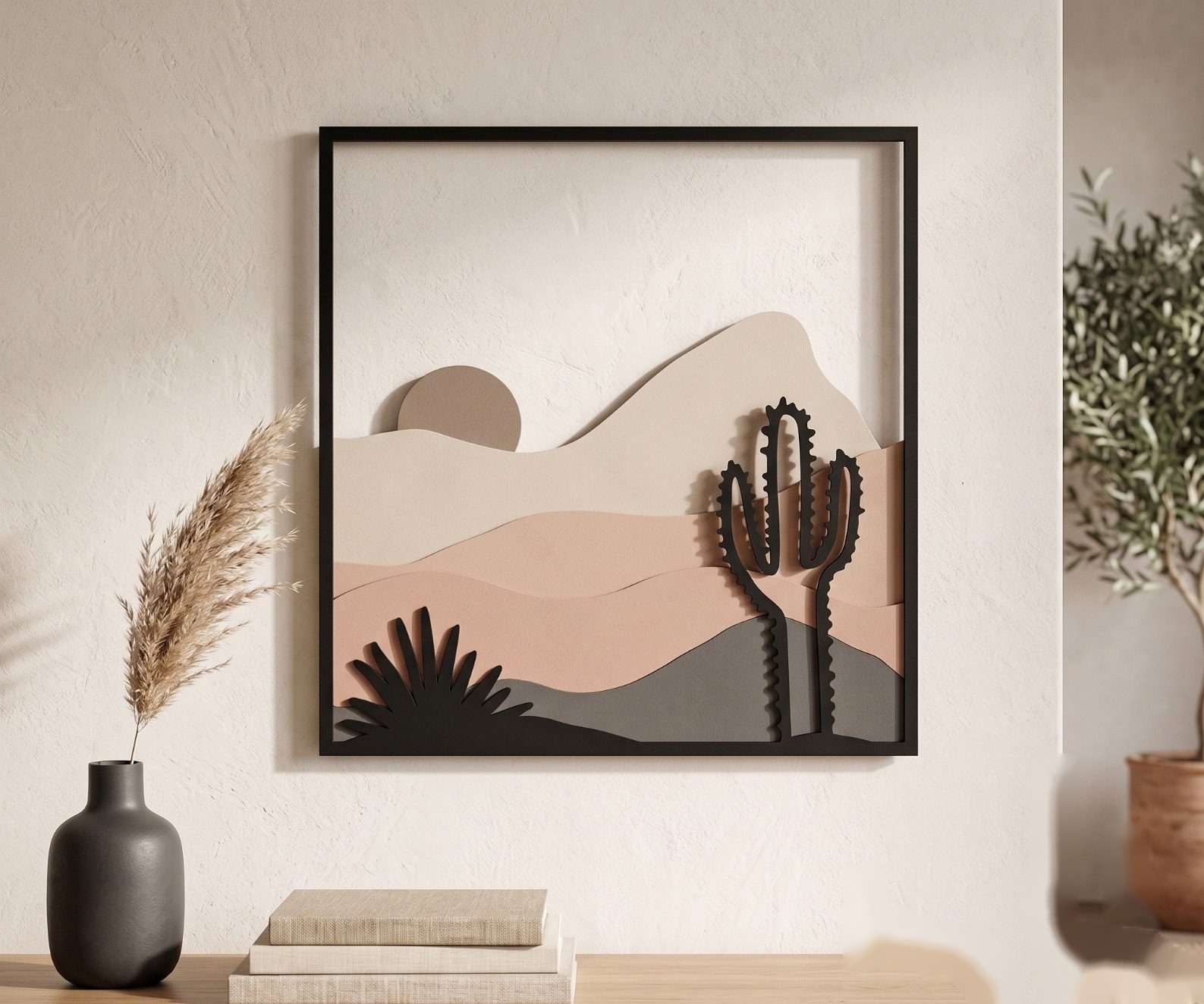 Terra Cotta Oasis 3D Landscape